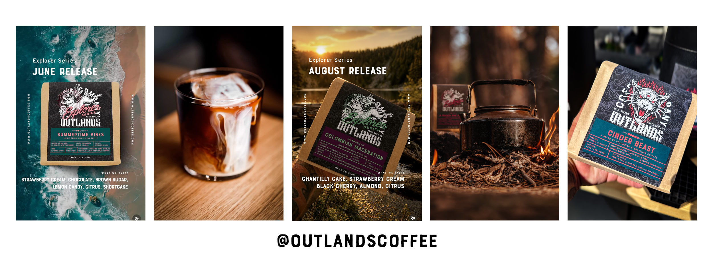 Outlands Coffee Company Branding and Packaging Design