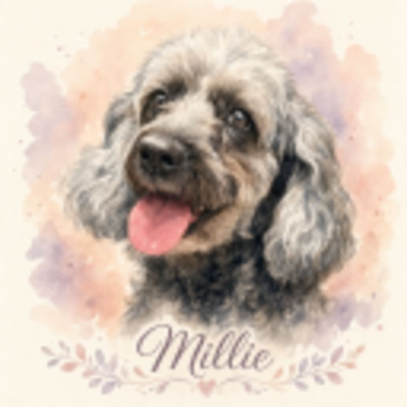 Millie portrait