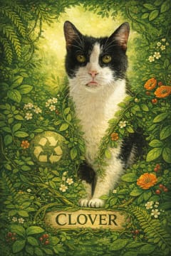 Nature pet portrait example 1