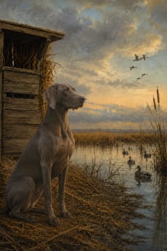 By the Blind pet portrait example 3