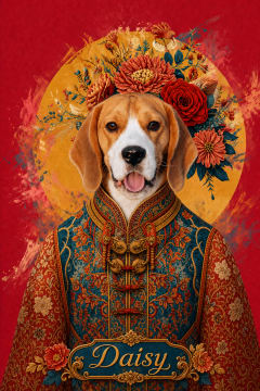 Sakura Sol pet portrait example 1