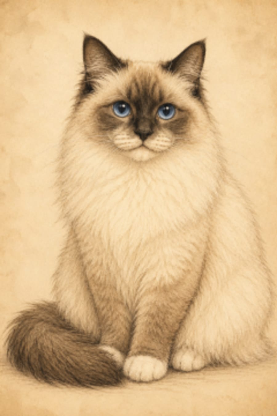 Storybook pet portrait example 2
