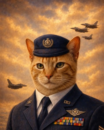Ace pet portrait style