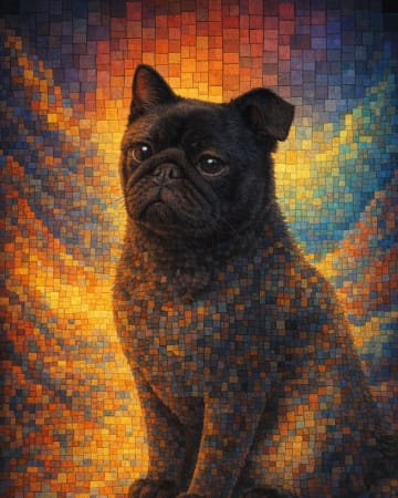 Tessera pet portrait example