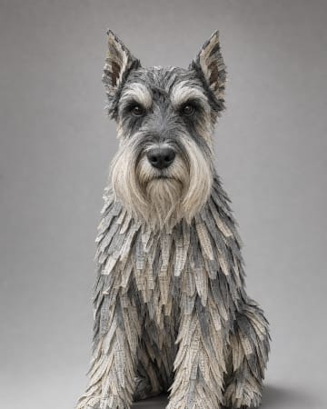 Pawché pet portrait example