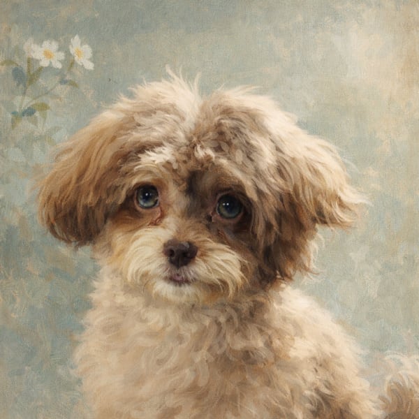Gentle Innocence pet portrait example