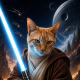 Galactic Guardian pet portrait