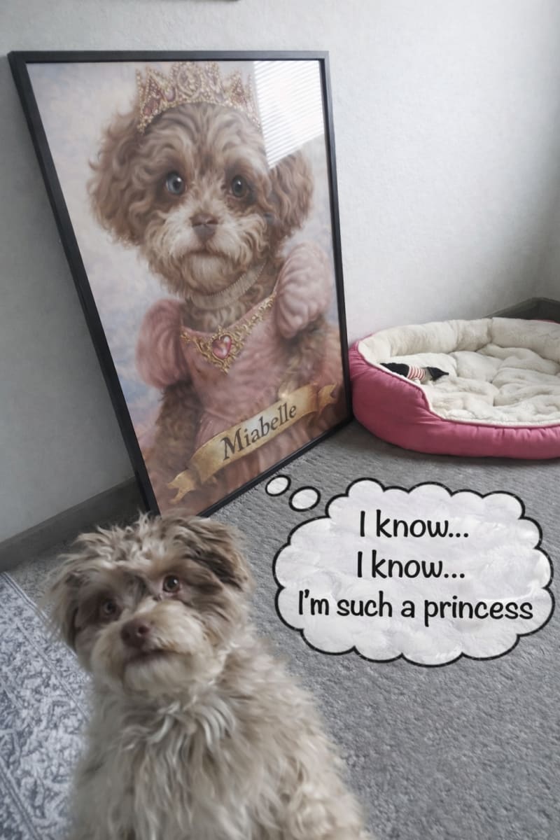 Miabelle on the wall