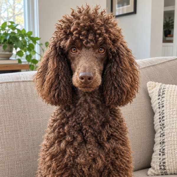 The photo the A Little Boo pet portrait example was made from