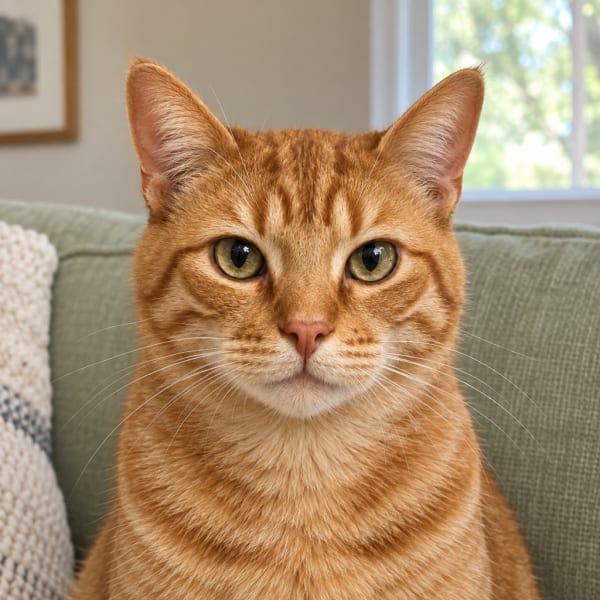 The photo the First Lady pet portrait example was made from