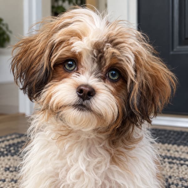 The photo the Wildstroke pet portrait example was made from