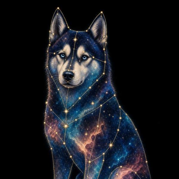 Nebuluxe pet portrait example