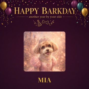 Birthday card from the digital package