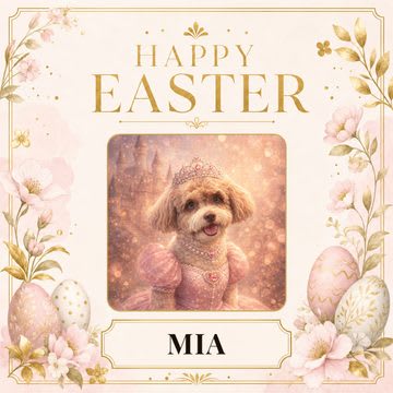 Easter card from the digital package