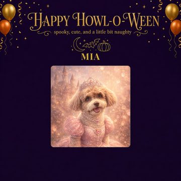 Halloween card from the digital package