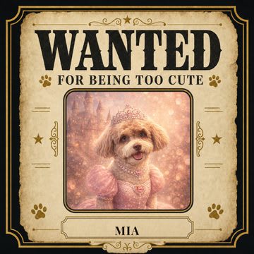Wanted card from the digital package