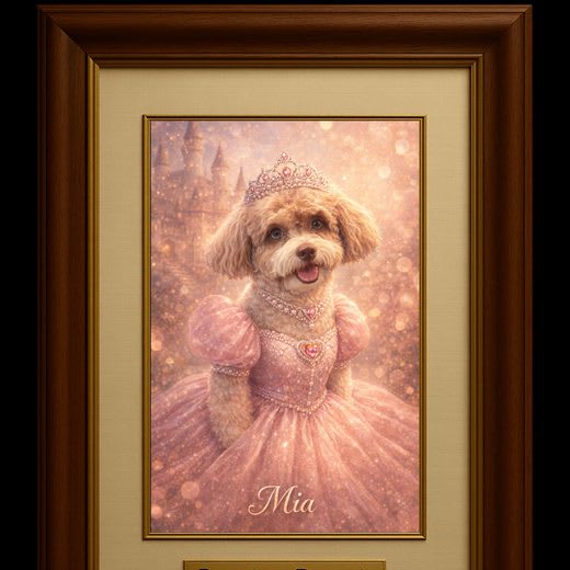 Premium Gallery Framed showcase edit from the digital package