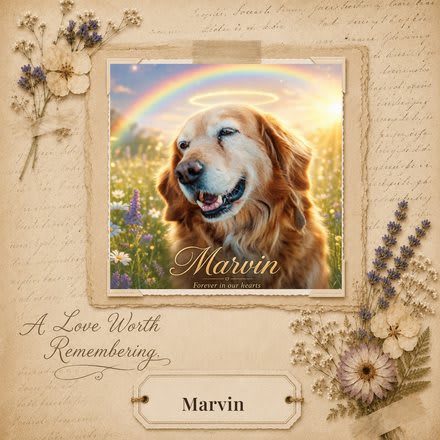 A Love Worth Remembering memorial keepsake card