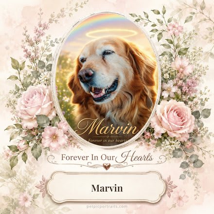 Forever in Our Hearts memorial keepsake card