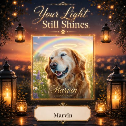 Your Light Still Shines memorial keepsake card