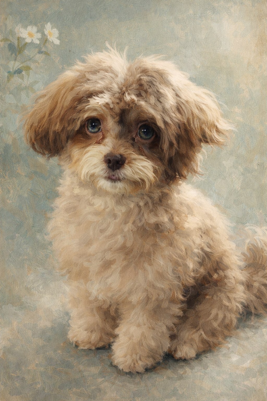Gentle Innocence pet portrait style
