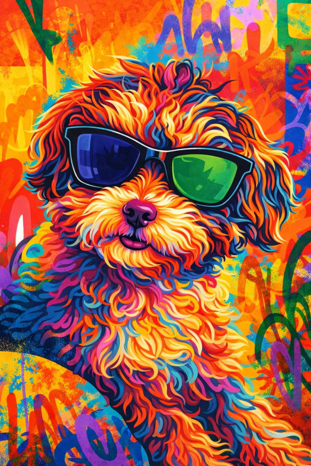 Pawfitti pet portrait style