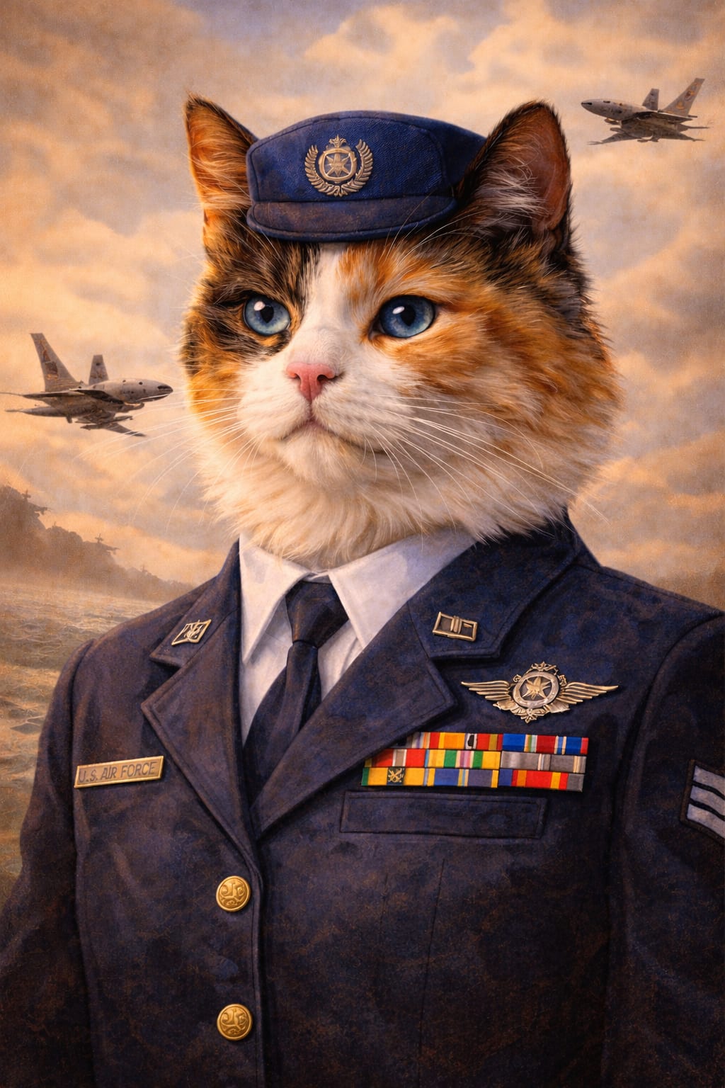 Ace pet portrait style