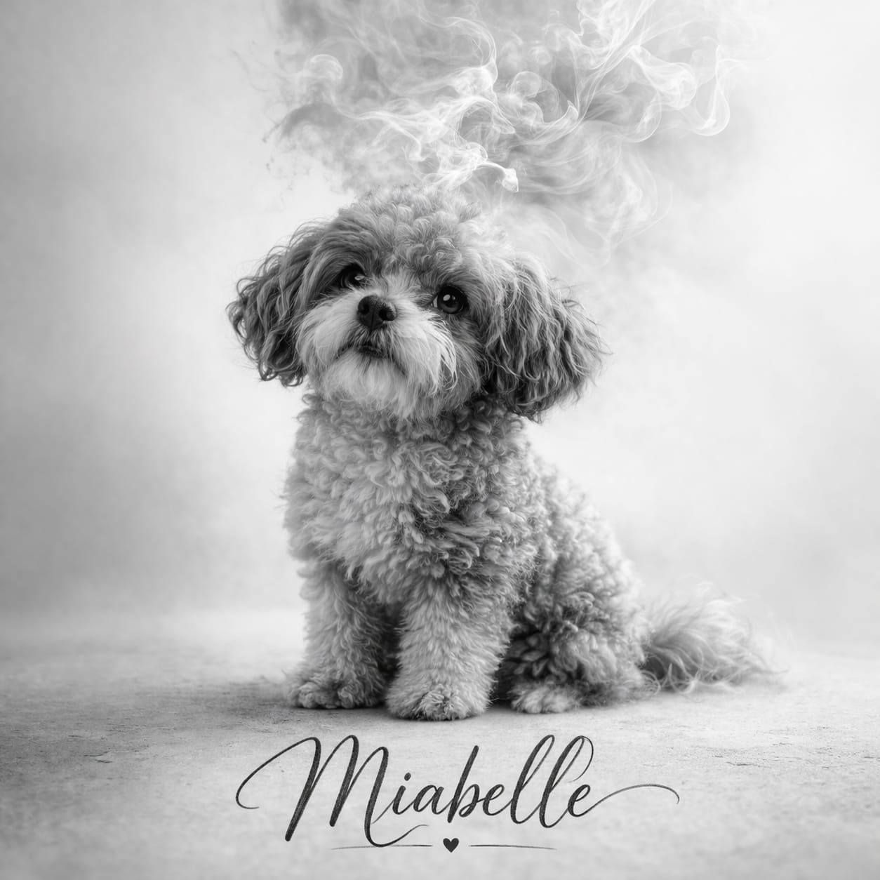 Drift pet portrait style