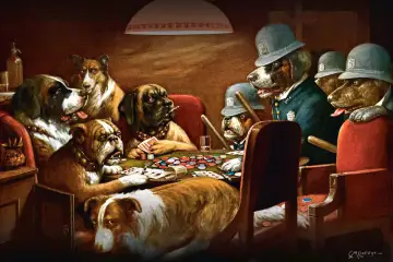 Pinched with Four Aces (1903) — Cassius Marcellus Coolidge