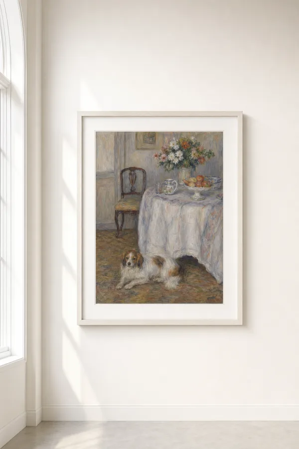 Framed reproduction print, available via 1stDibs.