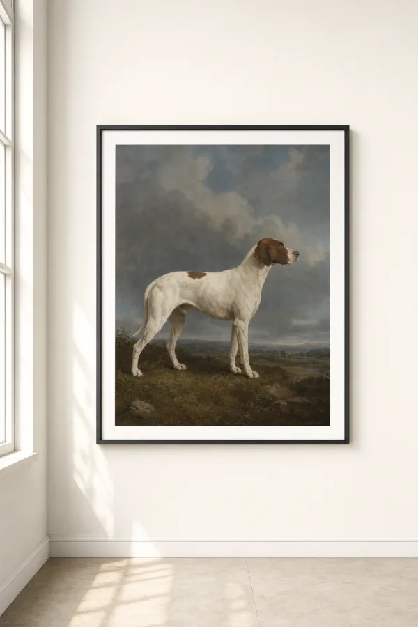 Framed reproduction print, available via Amazon.