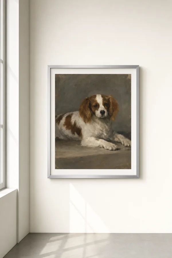 Framed reproduction print, available via Amazon.