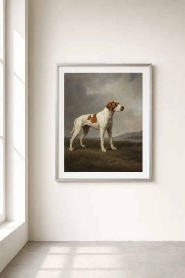 Framed reproduction reproduction print, available via Etsy