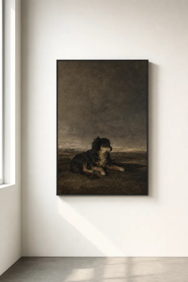 Framed reproduction print, available via Etsy.
