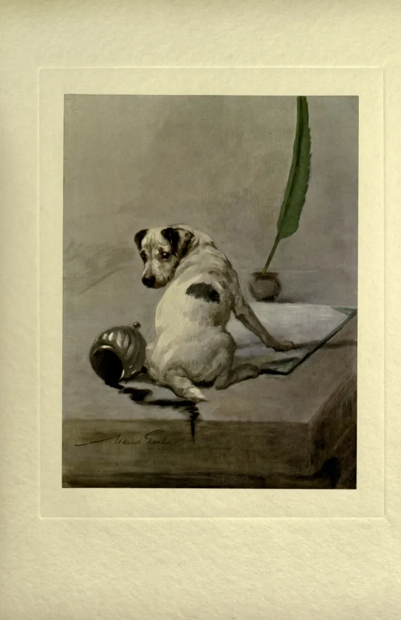 Maud Earl, Plate from The Power of the Dog (1910). Reproduced in The Power of the Dog (London, 1910).