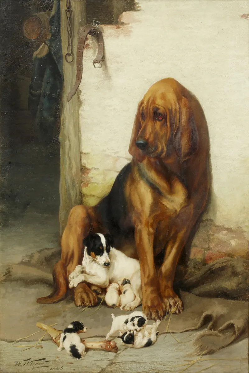 William Henry Hamilton Trood, The Guardian (1886). Private collection.