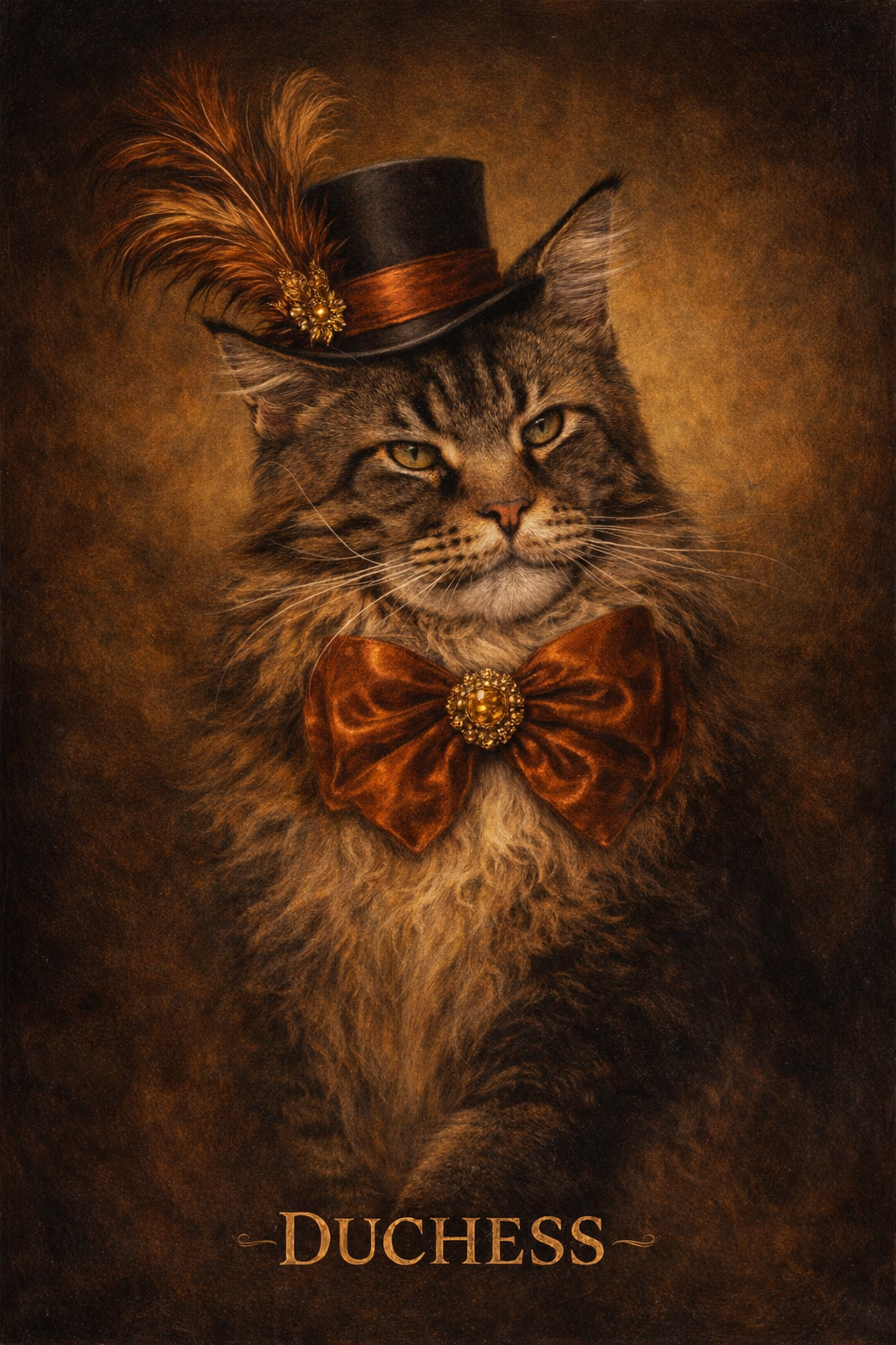 Noblesse pet portrait style