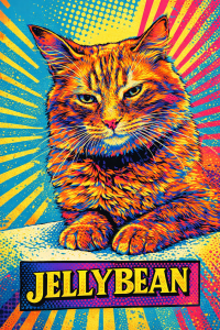 Pop Art pet portrait style