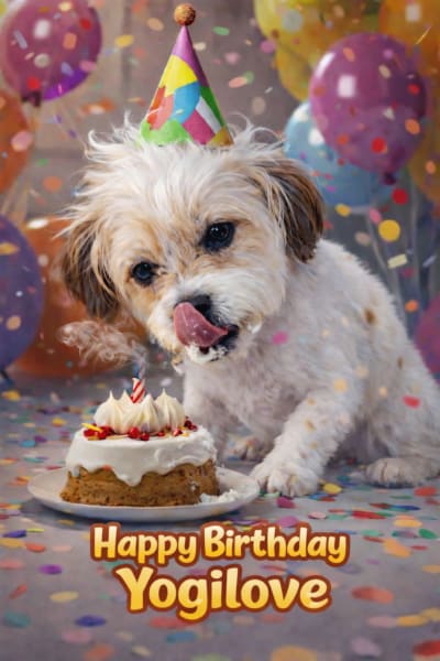 Yogilove - Birthday Art