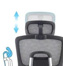 Apoyacabezas ajustable en altura