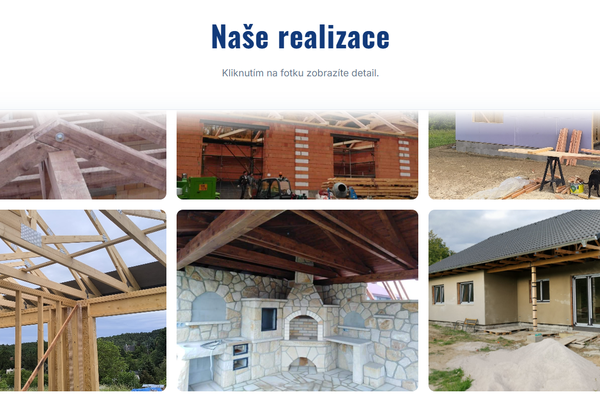 Portfolio PM střechy stavby 2