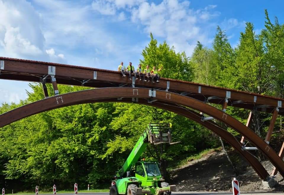 Stavební práce - Stavba mostu