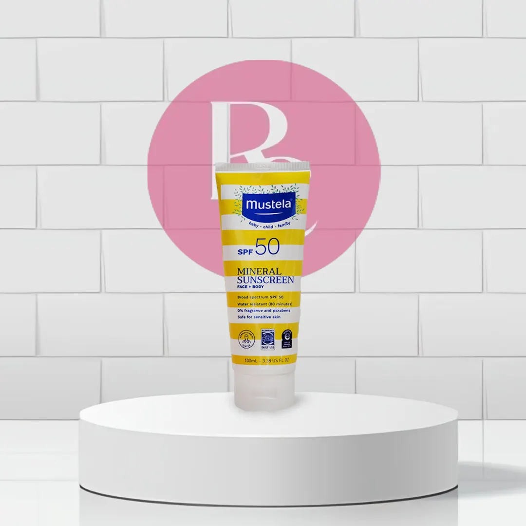 Mustela Loción solar mineral FPS 50