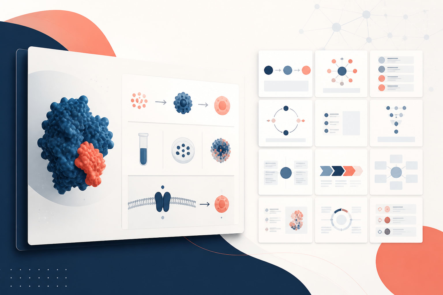 Graphical Abstract Template Structures for Fast Drafts | Graffiy