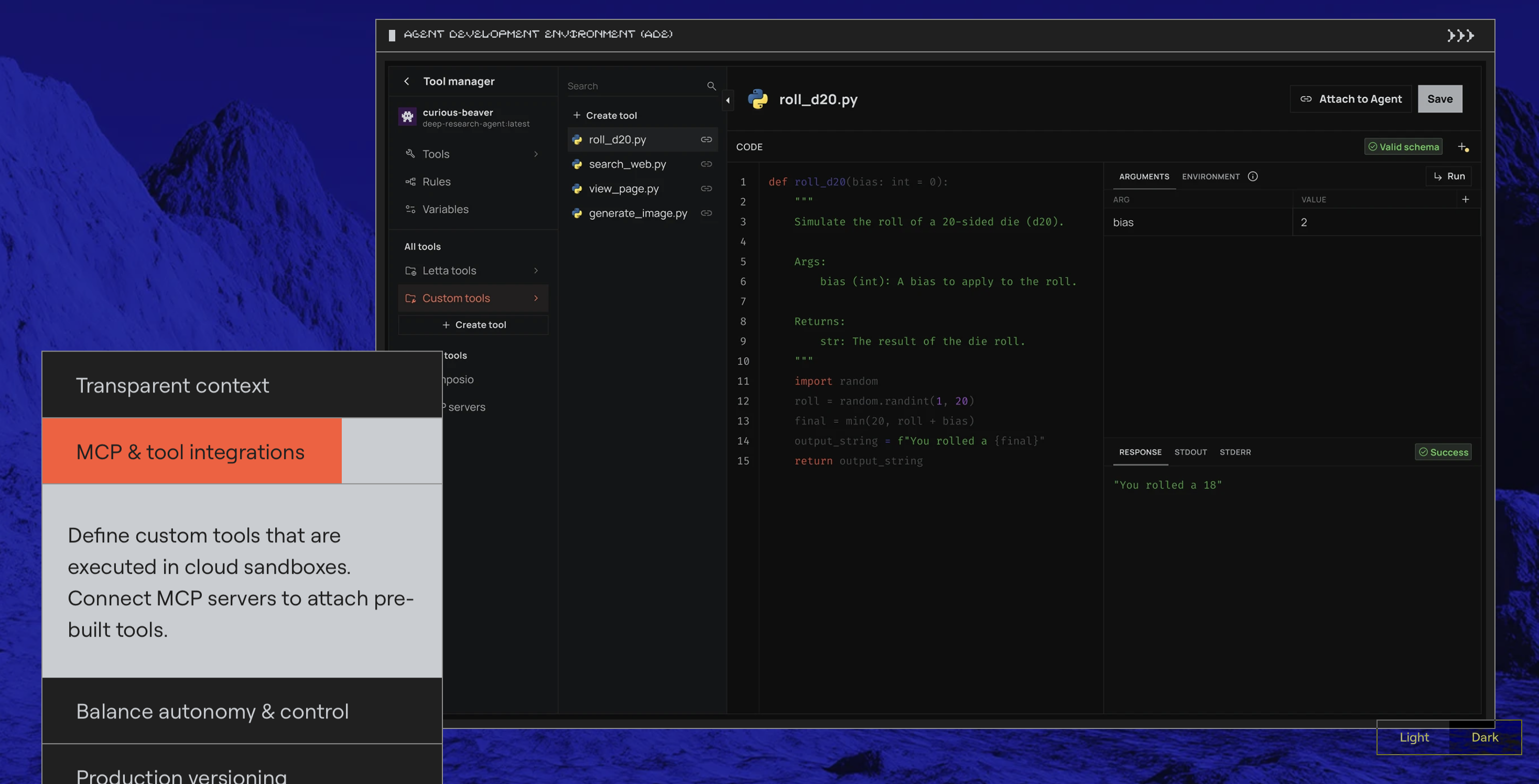 Letta terminal chat agent
Image