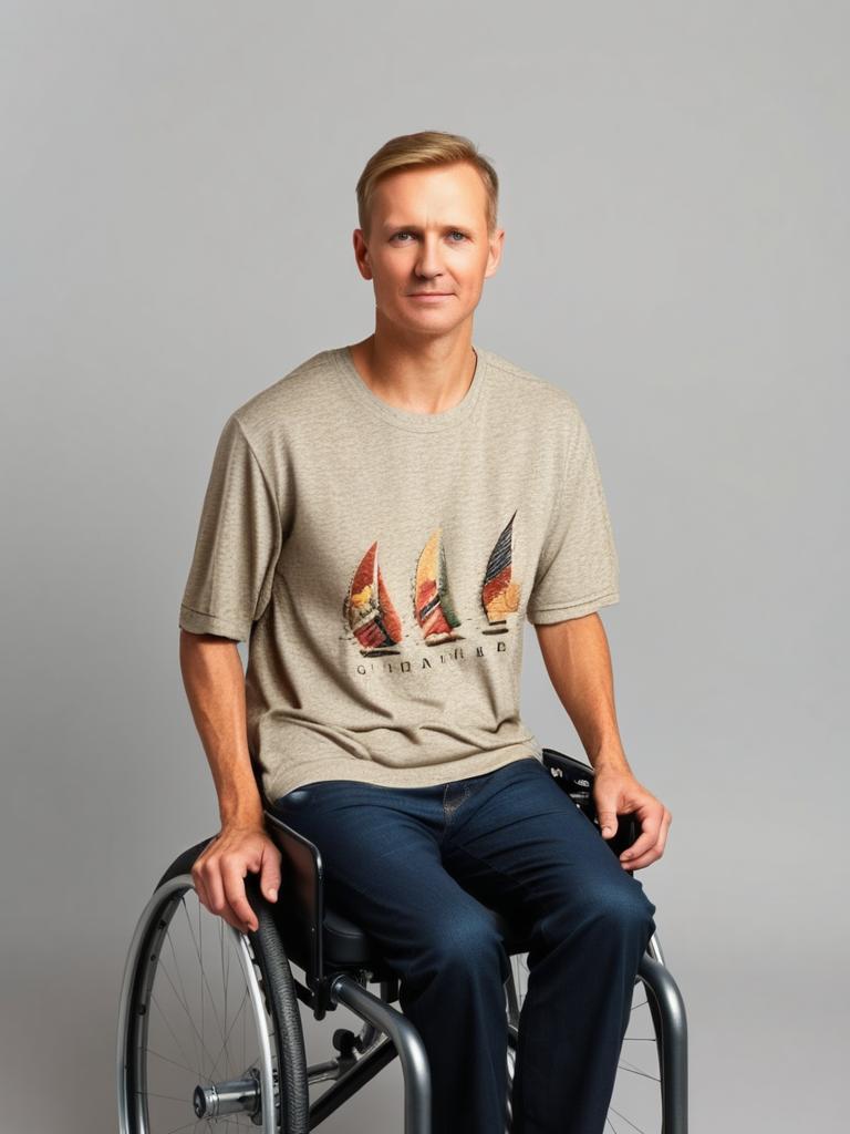 Gymnasium Sailboat Graphic T-Shirt 90s Vintage