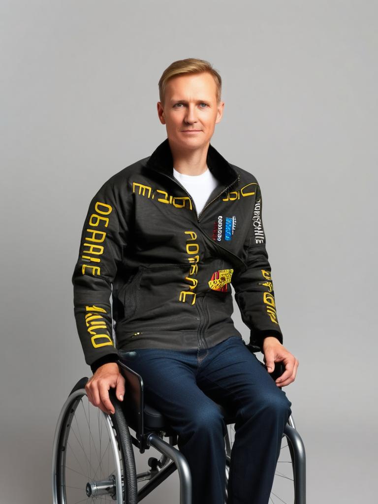 Porsche Motorsport Jacket Black Yellow Y2K