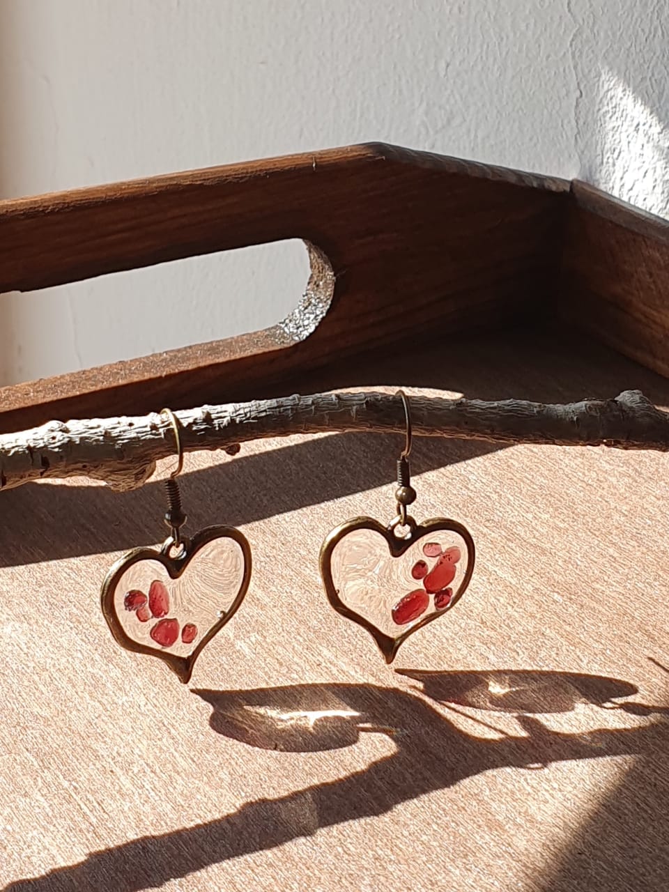 Garnet heart