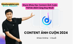 Khóa Học Content Ảnh Cuộn Tiktok 2024 Cùng Duy Muối