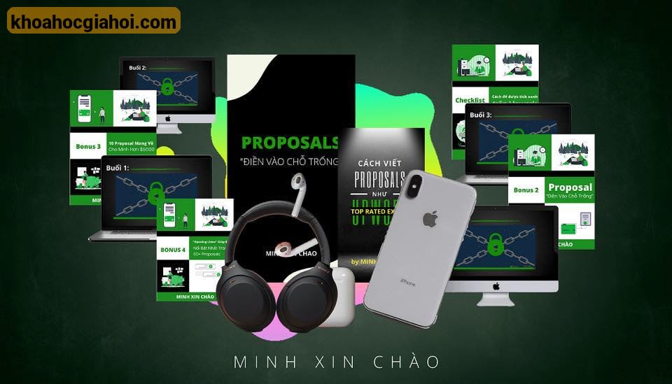 Combo 3 Khóa Học Minh Xin Chào